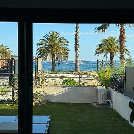 T3 Neuf Avec Terrasse Et Jardin Face A La Mer Бандол Екстериор снимка