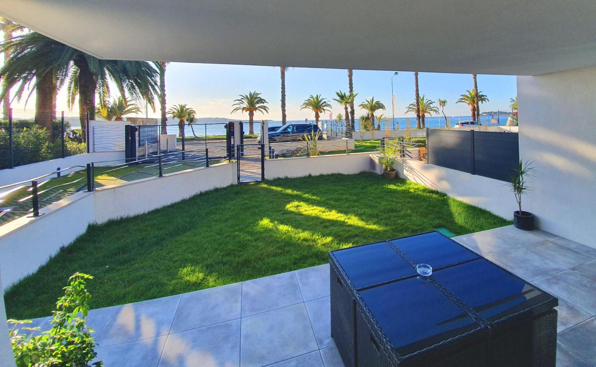 T3 Neuf Avec Terrasse Et Jardin Face A La Mer Бандол Екстериор снимка